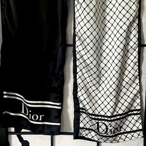 Silk Dior pajama pants